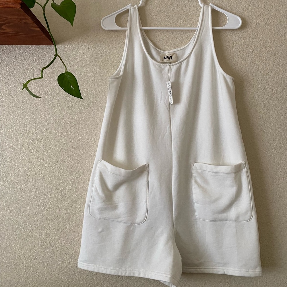 Madewell Superbrushed Pull-on Romper